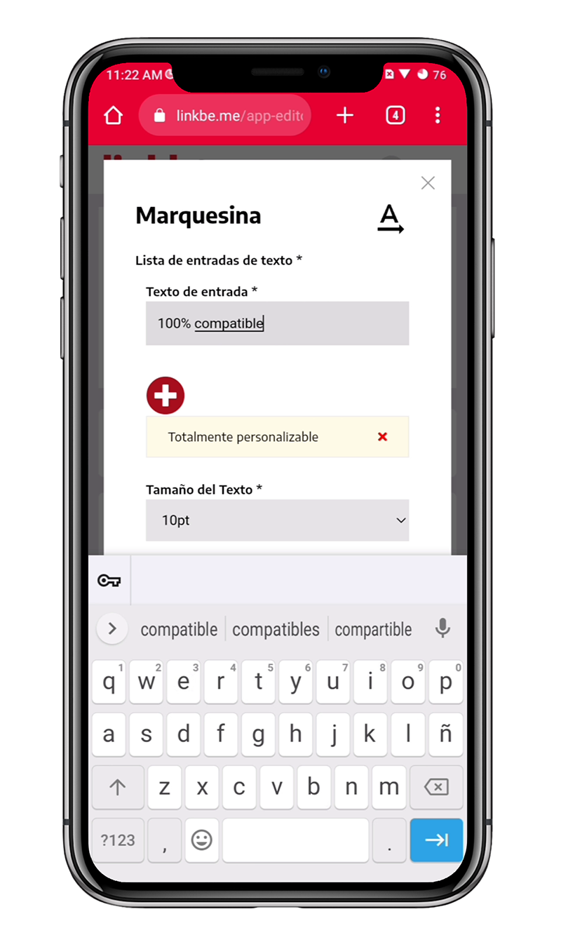ayuda Crear marquesina de texto 1 Crear marquesina de texto