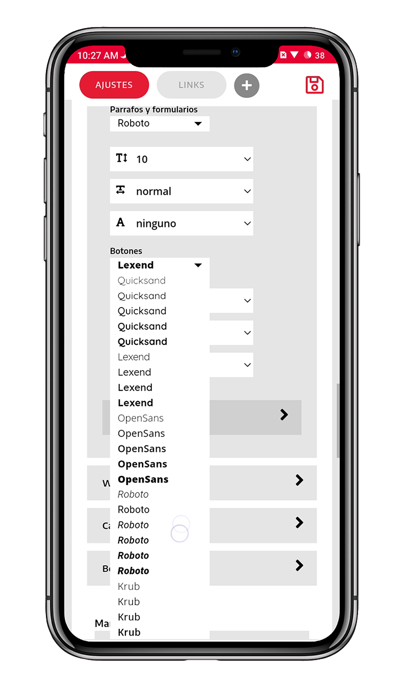 ayuda Personalizar la apariencia de linkbe 5 Personalizar la apariencia de linkbe