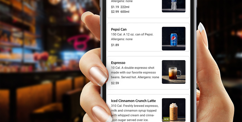 menu digital restaurant mockup Link in Bio Restaurantes + Menu Digital