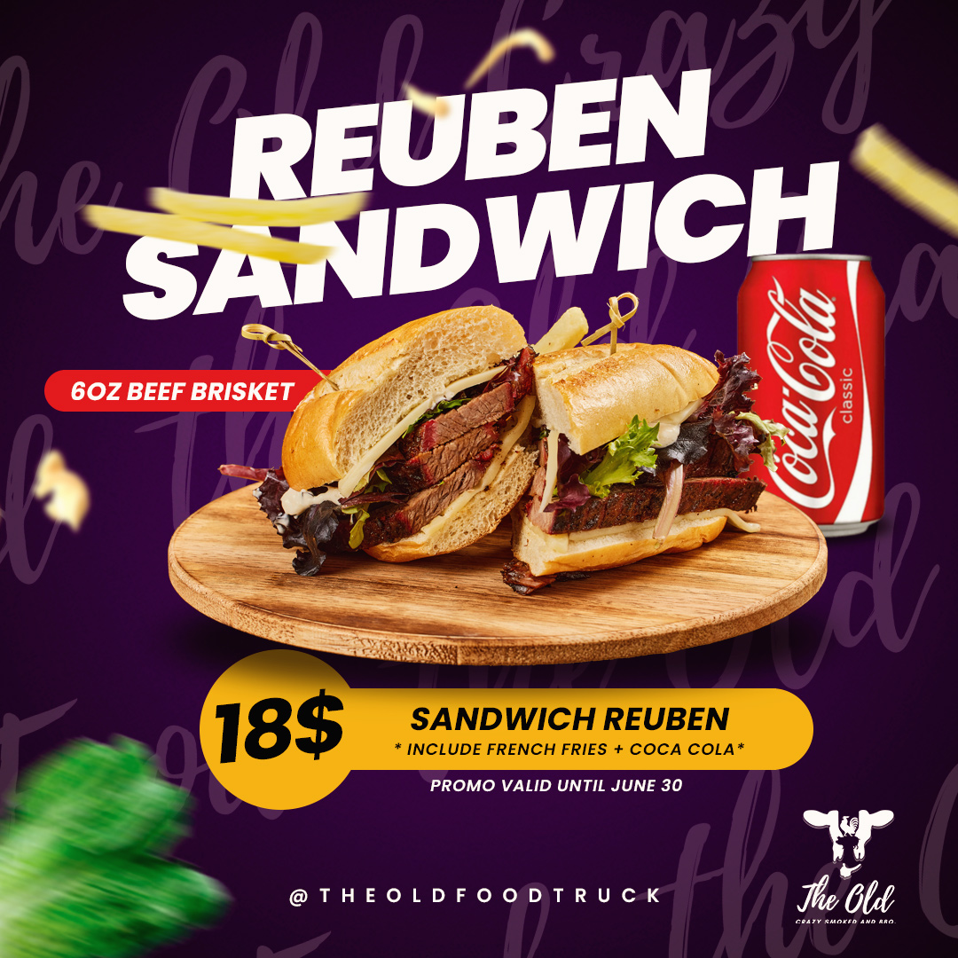 sandwiches Reuben Sandwich The Old Food Truck
