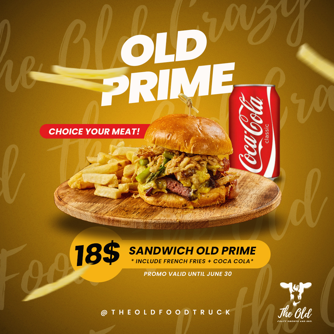 sandwiches old prime The Old Food Truck